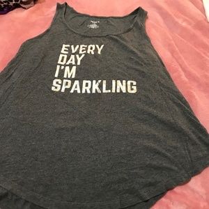 Torrid Gray active every damn sparkling tank